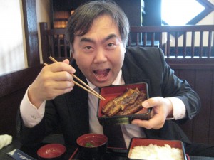 宮崎の特産「うな重特上」に舌鼓！
