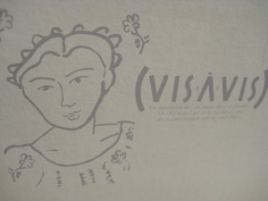 VIS A VIS　さん（お菓子やさん）今日もお世話になります！