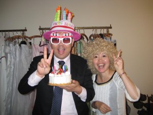 中島のアフロがこんなに似合うとは！なかなか良い感じ！