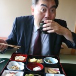 汁物も一気飲み・・・