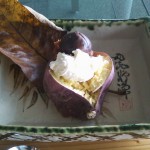 焼き芋もオシャレです。