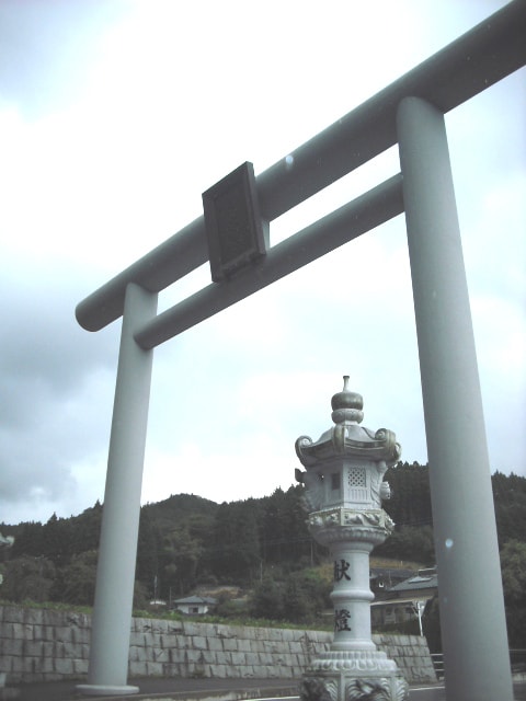 荒立神社、一の鳥居